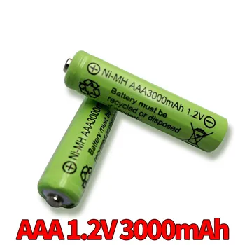 1.2V AAA 3000mAh 3A 1.2V Ni-MH желтый аккумуляторный элемент для MP3 RC Игрушек led фонарик фонарик