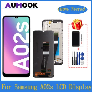 100% Новый Дисплей Для Samsung A02s ЖК-дисплей с сенсорным экраном В сборе Для Samsung A02s A025M A025F/DS A025G/DS ЖК-дисплей