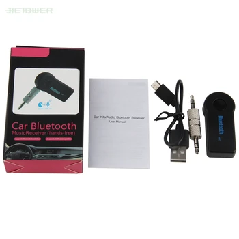 100 шт./лот 2 В 1 Беспроводной Bluetooth 5.0 Приемник Передатчик Адаптер 3,5 мм Разъем для автомобильной музыки Аудио Aux Приемник для наушников