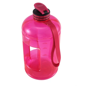 2,2 Литровая Портативная Галлонная Большая Бутылка для воды Чайник Спортивная Бутылка для воды Пищевой Пластиковый стакан для воды в спортзале Спортивные тренировки