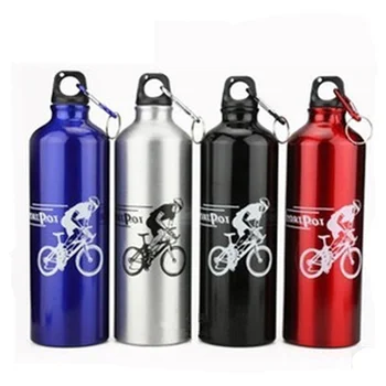 2023 Велосипедная Бутылка для Воды 750 мл Бутылка для воды для спорта на открытом воздухе Из алюминиевого Сплава MTB Аксессуары для велосипедов для горных дорог