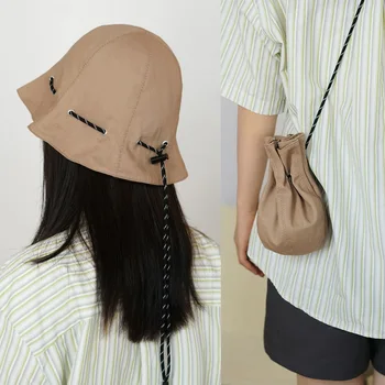 2023 Женская панама, модный солнцезащитный козырек, Дышащая шляпа для защиты от рыбака, Летние шляпы, пляжные шляпы от солнца, кепка с завязками