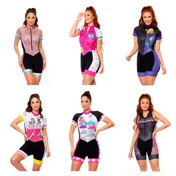 2023 Триатлон Велоспорт Джерси одежда Skinsuit Комбинезон женский Майо Ropa ciclismo mujer hombre одежда с коротким рукавом