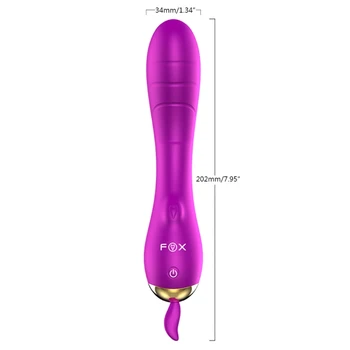 20RF Женские секс-игрушки для взрослых, вибратор, Водонепроницаемая Точка G для мастурбации, Перезаряжаемая Силиконовая Вибрационная игрушка с 7 скоростями массажа
