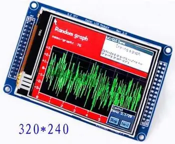 3,2-дюймовый 262K 32P TFT LCD резистивный сенсорный модуль ILI9325 Drive IC 16Bit параллельный интерфейс 240*320