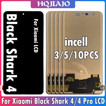 3/5/10 Шт. incell для Xiaomi Black Shark 4 Сенсорный дигитайзер с ЖК-экраном в сборе для Black Shark 4 Pro Запчасти для ремонта ЖК-дисплея