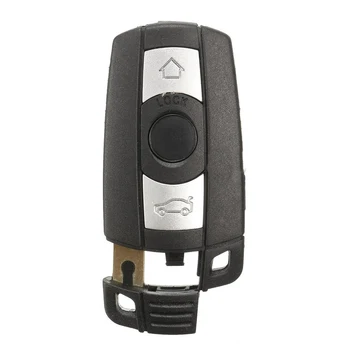 3 Кнопки дистанционного ключа Чехол Брелок Лезвие для BMW 1 3 5 6 Серии E90 E91 E92 E60