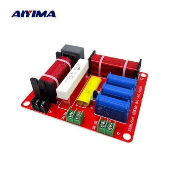AIYIMA 1ШТ 450 Вт 2 способа аудио Динамик Кроссовер Фильтр высоких и низких частот Делитель частоты для сценического динамика KTV Сделай САМ 1500 Гц 3000 Гц