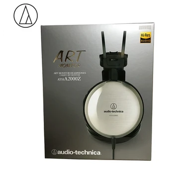 Audio-technica ATH-A2000Z Professional нанимает наушники с высоким разрешением из титана для аудиофильской музыки HIFI-наушников
