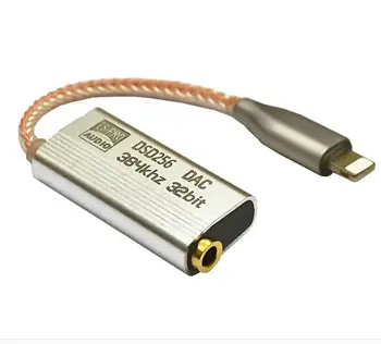 DSD ES9318 мобильный телефон типа C до 3,5 мм декодирующий усилитель DAC HIFI провод адаптер кабель для наушников Для устройства ESS