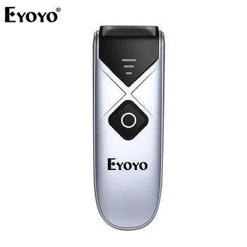 Eyoyo EY-015C 1D Сканер штрих-кода USB Проводной/ Bluetooth / 2.4 G Беспроводной Портативный Считыватель С Красным светом CCD-экран, Сканирующий мини-Штрих-код