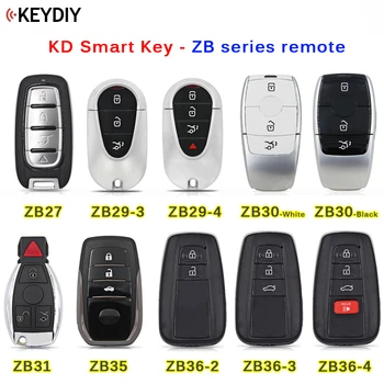 KEYDIY Оригинальный KD Smart Remote Key ZB27 ZB29-3 ZB29-4 ZB30 ZB31 ZB35 ZB36 для Генератора ключей KD-X2 KD-MAX