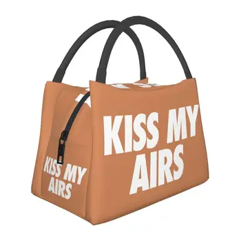 Kiss My Airs Термоизолированная Сумка Для Ланча Женская Многоразовый Контейнер для Ланча для Работы Путешествий Хранения Еды Коробка Для еды