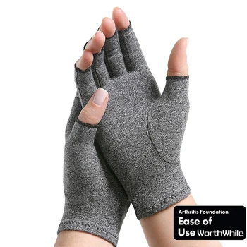 WOSWEIR 1 пара компрессионных перчаток от артрита, поддержка запястья, Хлопковый бандаж для снятия боли в суставах, Женский Мужской терапевтический браслет