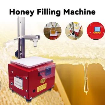 Автоматическая машина для розлива пчелиного меда, 50 г ~ 2500 г, машина для розлива вязкой пасты для пчел для пчеловодов Suppiler