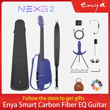 Акустико-электрическая дорожная гитара Enya из углеродного волокна NEXG 2 Smart Acustica Electric Guitarra Stars In Dreams