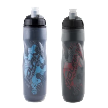 Велосипедная бутылка для воды 610 мл PP5, силикон, экологически чистый материал, легкая велосипедная бутылка для воды для занятий спортом на открытом воздухе, велосипедное снаряжение