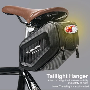 Велосипедная седельная сумка с водонепроницаемым жестким корпусом, Велосипедная сумка под Сиденьем, Велосипедная сумка для велосипеда, аксессуары для велоспорта на открытом воздухе