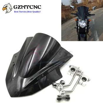 Дефлектор экрана мотоцикла Wind Touring с Опорной рамой Регулируемый кронштейн Ветрового стекла для Yamaha M-SLAZ 150 SLAZ150