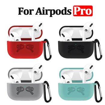 Для Apple Airpods Pro Силиконовый Чехол Беспроводной Bluetooth Чехол для Apple Airpods Pro Чехол для Наушников Airpods Аксессуары