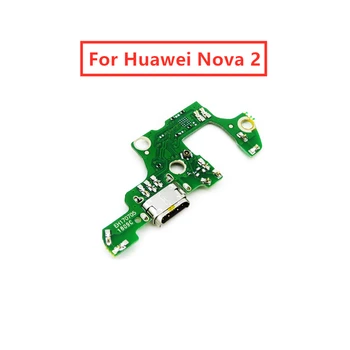 для Huawei Nova 2 USB Порт Зарядного Устройства Разъем Док-станции Печатная Плата Ленточный Гибкий Кабель Замена Компонента Порта Зарядки Запасной P