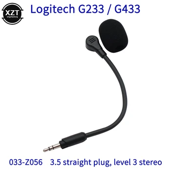 Замена встроенного микрофона 3,5 мм, игровой микрофон для игровых гарнитур Logitech G 433 233