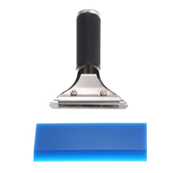 Инструменты для тонирования пленки на окна KKMOON car auto Синий ракель с ручкой для автомобильной пленки