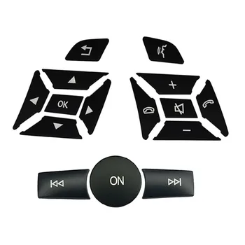 Кнопка Включения Громкости Мультимедиа НА Рулевом Колесе Автомобиля, Наклейка на Накладку для Mercedes Benz A B C E Ml Gl Cla Gla Glk W212 W204