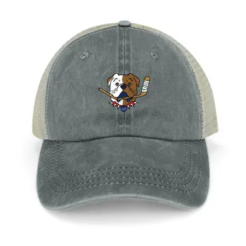 Ковбойская шляпа с логотипом Sudbury Blueberry Bulldogs, шапки для вечеринок, пушистая шляпа, Женская шляпа, мужская