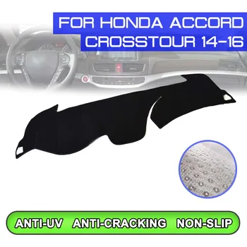Коврик для приборной панели автомобиля, грязный нескользящий коврик для приборной панели, наклейка с защитой от ультрафиолета для Honda Accord Crosstour 2014 2015 2016