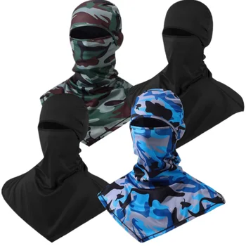 Летняя солнцезащитная маска с длинной шеей, закрывающая мужскую и женскую маску для велоспорта, рыбалки, катания на мотоцикле, лыжную маску