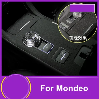 Наклейка на центральный автомобильный подстаканник для Ford Mondeo 2017 ~ 2020 LHD
