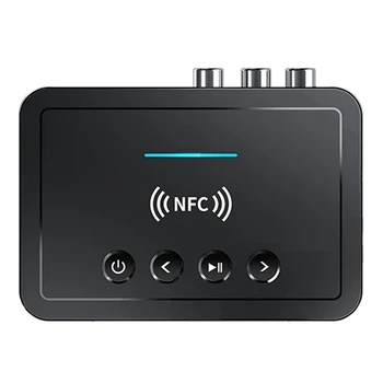 Настольный цифровой дисплей, адаптер NFC Bluetooth, аудиопередатчик Bluetooth 5.0, приемник FM, адаптер Bluetooth 3 в 1