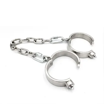 новые дешевые наручники из нержавеющей стали по заводской цене секс-игрушки для взрослых для мужчин и женщин со съемной цепочкой