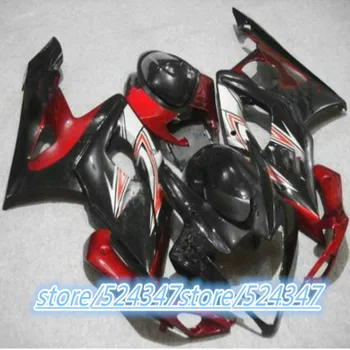 Обтекатель Кузова Из АБС-пластика Для Suzuki GSXR 100005/06 черный, Красный GSXR1000 K5 K6 2005-2006 Мотоциклетные Обтекатели