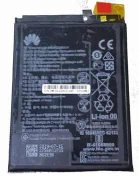 Оригинальный аккумулятор HB396285ECW для Huawei P20 Honor 10, Встроенный Li-lon Bateria, Демонтированный с Нового телефона емкостью 3400 мАч