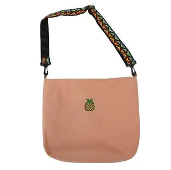 Оригинальный дизайн, простая и свежая холщовая сумка, художественная студенческая сумка, перекосившаяся через одно плечо Студенческая холщовая сумка