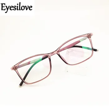 Ультралегкие модные женские готовые очки для близорукости, Очки Для Близорукости в оправе TR90, женские близорукие очки по рецепту, розовые