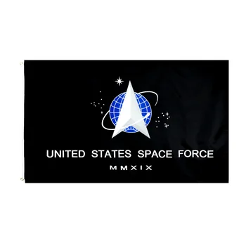Флаг Nlbflag 3x5 футов 90x150 см Флаг Космических сил США USSF